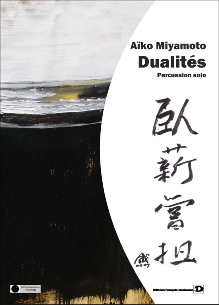 Dualités de Aïko Miyamoto, couverture de la partition