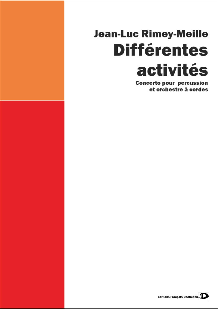 Différentes Activités - Conducteur - couverture