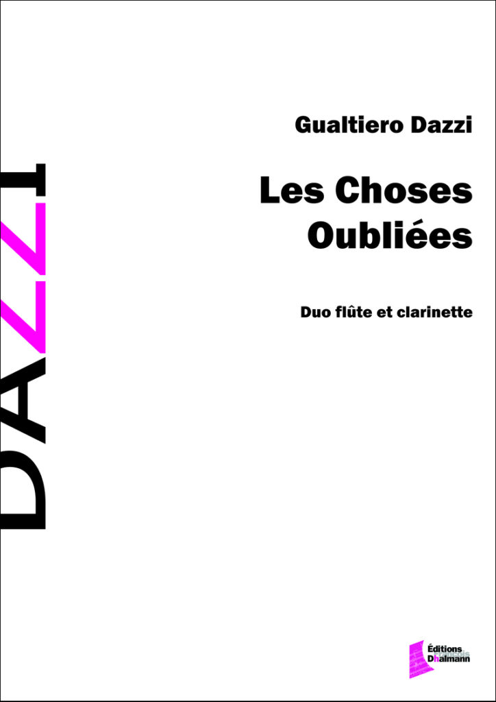 Les choses oubliées - Gualtiero Dazzi