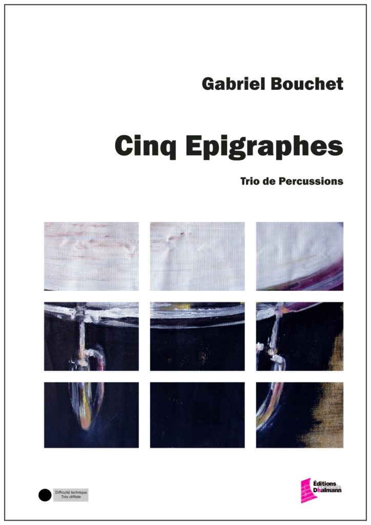 Cinq Epigraphes by Gabriel Bouchet