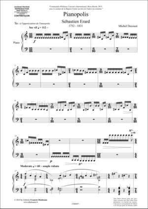 Pianopolis : Sébastien Erard – Michel Decoust