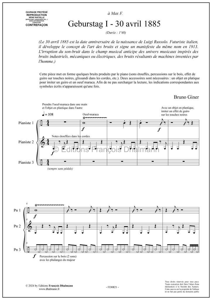 Geburstag I, II , III - Bruno Giner - Image 4