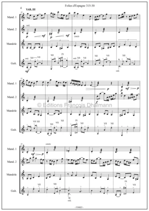 Folies d’Espagne 315-30 – Bruno Giner