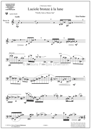 Luciole bronze à la lune – Eric Fischer