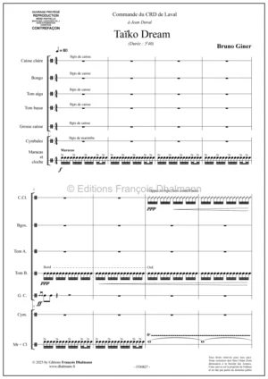 Taïko Dream – Bruno Giner