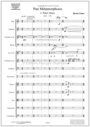 Pan Métamorphosis – Bruno Giner