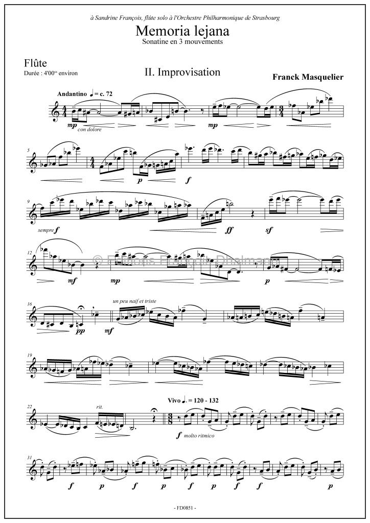 Memoria Lejana - Franck Masquelier - Image 3